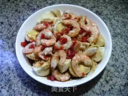 Make Shrimp eggs step 11