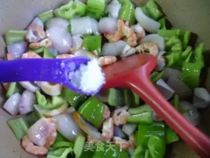 Make Onion pepper shrimp step 10