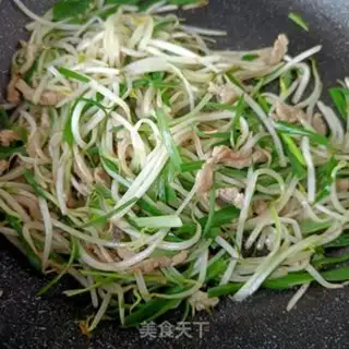 Make Spaghetti green bean bud step 11