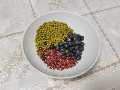 Make Three beans step 0