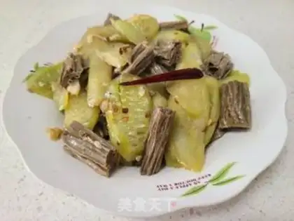 Make cucumbers for black tofu step 6