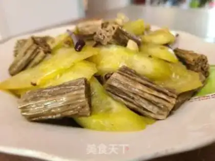 Make cucumbers for black tofu step 7