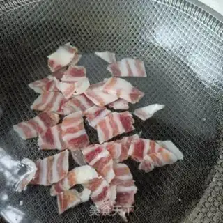 Make Golden ham and green bean sprouts step 3