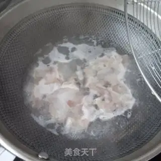 Make Golden ham and green bean sprouts step 4