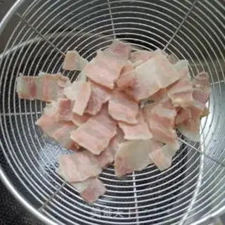 Make Golden ham and green bean sprouts step 5