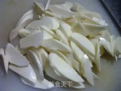 Make Watermelon peeled white step 3