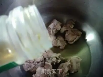 Make Pickles, potatoes, chops step 3
