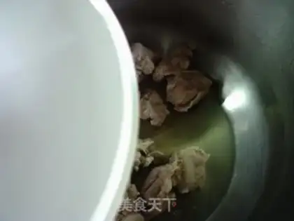 Make Pickles, potatoes, chops step 4