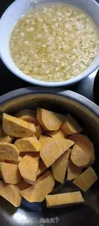 Make The sweet potato silver spoon step 0