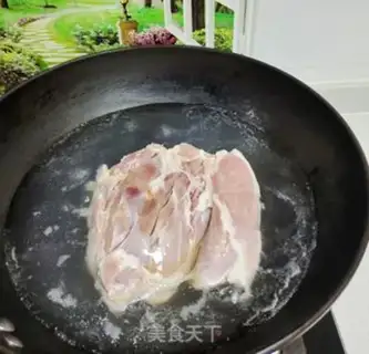 Make Scrambled lamb step 1