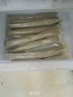 Make Green bean-cow milk popsicle step 4