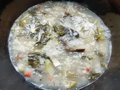 Make Sour tofu soup step 8