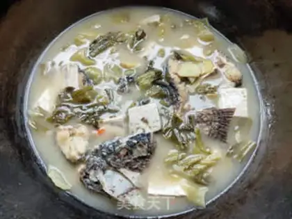 Make Sour tofu soup step 9