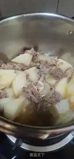Make The steaks make white carrots step 6