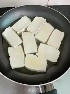 Make Tofu burns yellow fish step 3