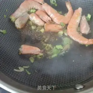 Make The cabbage fan shrimp step 6
