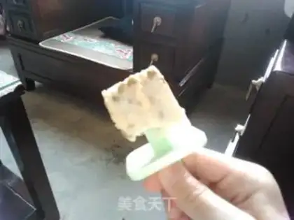 Make Green bean ice cream step 5