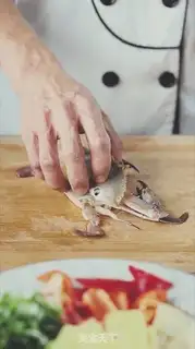 Make Sapphire crabs step 1
