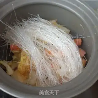 Make The cabbage fan shrimp step 12