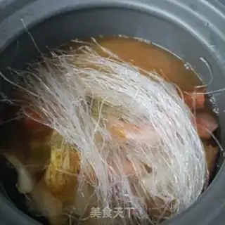 Make The cabbage fan shrimp step 13