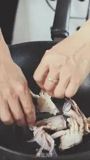 Make Sapphire crabs step 4