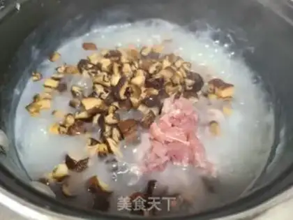 Make Porridge of mushrooms step 6