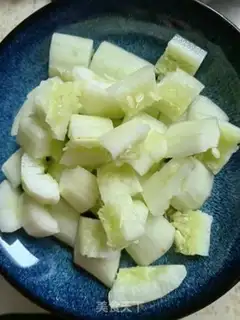 Make Garlic cucumber step 2