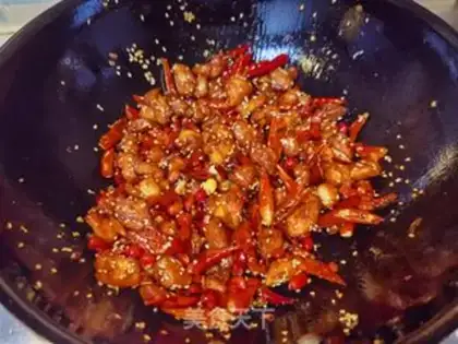 Make Spicy chicken step 15