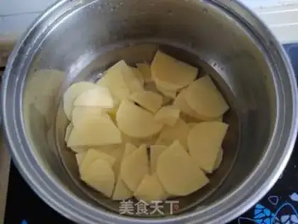 Make Pot potato chips step 1