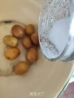 Make Old salt, yellow tea step 1
