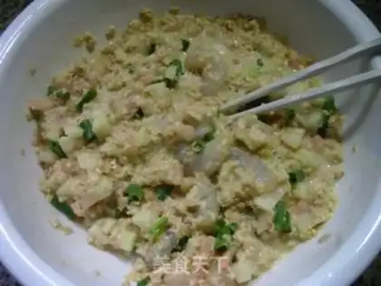 Make Watermelon prawn oatmeal step 9