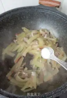 Make Beef fried watermelon step 15