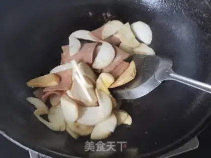 Make Bacon apricot step 1