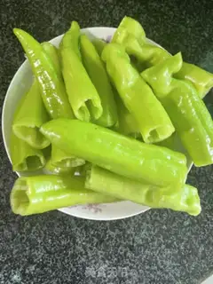 Make Tied peppers and meat step 1
