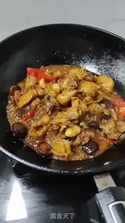 Make Three chickens in Jiangxi step 9