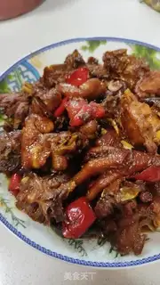 Make Three chickens in Jiangxi step 11