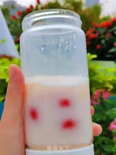 Make Holy fruit apple milk step 3