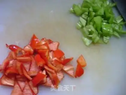 Make Dry pan tofu step 1