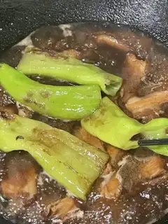 Make Tied peppers and meat step 11