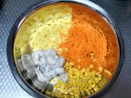 Make Shrimp crystal steam step 2