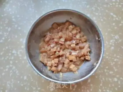 Make Meatloaf, bean cover step 1