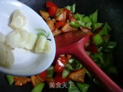 Make Dry pan tofu step 5