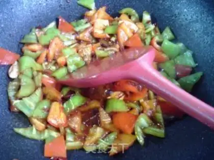 Make Dry pan tofu step 7