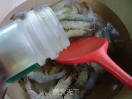 Make The soybeans whips the shrimp step 4