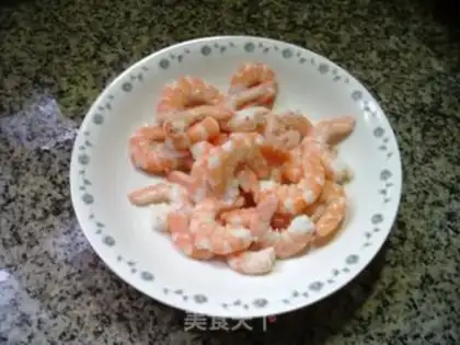 Make The soybeans whips the shrimp step 7