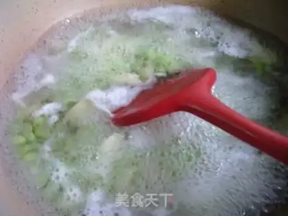 Make The soybeans whips the shrimp step 8