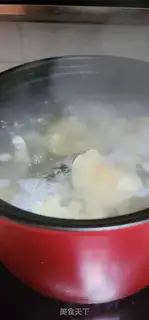 Make Fantasy fruit, cucumber soup step 7