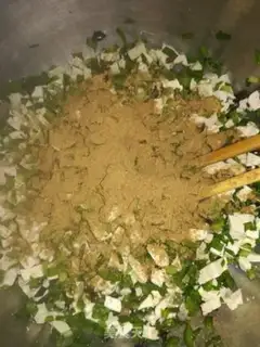 Make Vegetable tofu buns step 6