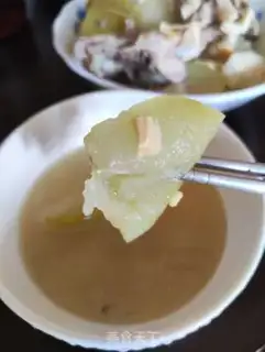 Make Little white melon, bone soup step 8