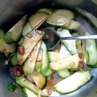 Make cucumber beef step 5